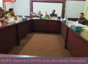 DPRD Sula Beda Pendapat dengan Disnaker Saat RDP