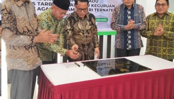 Resmikan Gedung FTIK IAIN Ternate, Sekjen Kemenag Dorong Sinergi