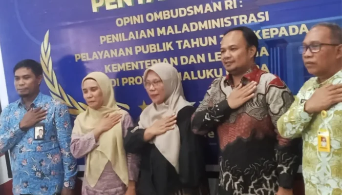 Ombudsman Serahkan Rapor Pelayanan Publik 2025: 12 Instansi di Malut Belum Raih Predikat “Sangat Baik”